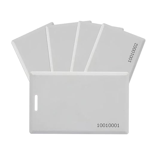 100 pcs 26 Bit Proximity Clamshell Weigand Prox Swipe Cards Compatable - Image 2