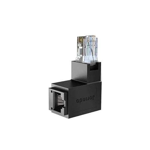 2 PCS RJ45 Male to Female Cat6 Ethernet Adapter - Image 2