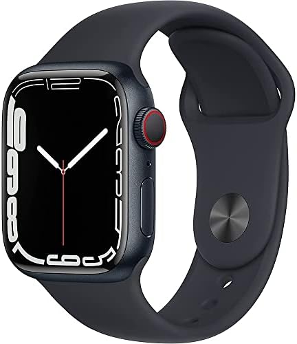 Apple Watch Series 7 GPS + Cellular, 45mm Midnight Aluminum Case - Image 4