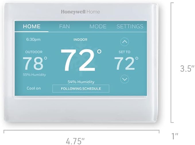 Honeywell Home RTH9600WF Smart Color Thermostat ENERGY STAR Wi-Fi Programmable - Image 12