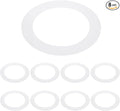 PATIKIL 5" ID 7.5" OD Plastic Trim Ring, Translucent Matte White by PATIKIL