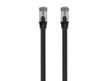 Monoprice Cat8 5ft Black Patch Cable Double Shielded 26AWG 2GHz 40G Pure Bare by Monoprice