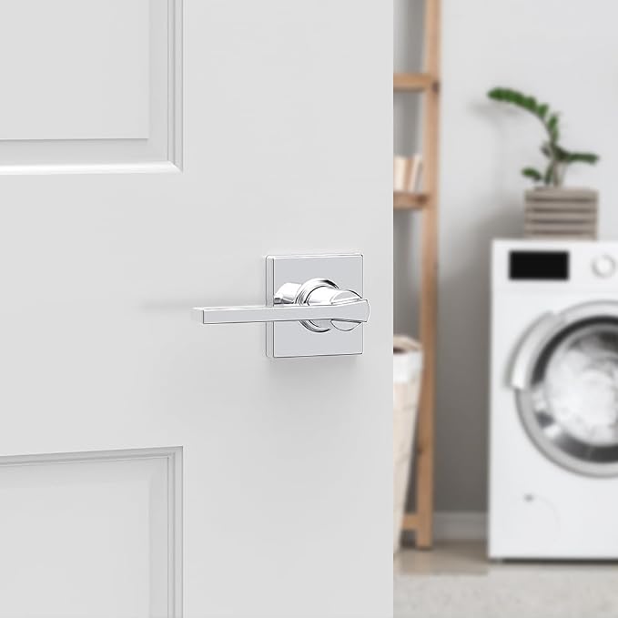 Kwikset Casey Hallway Passage and Bed/Bath Privacy Door Handle 6 Pack, 3 - Image 2
