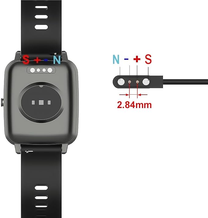 TiMOVO 2Pcs Smart Watch Charger Compatible - Image 2