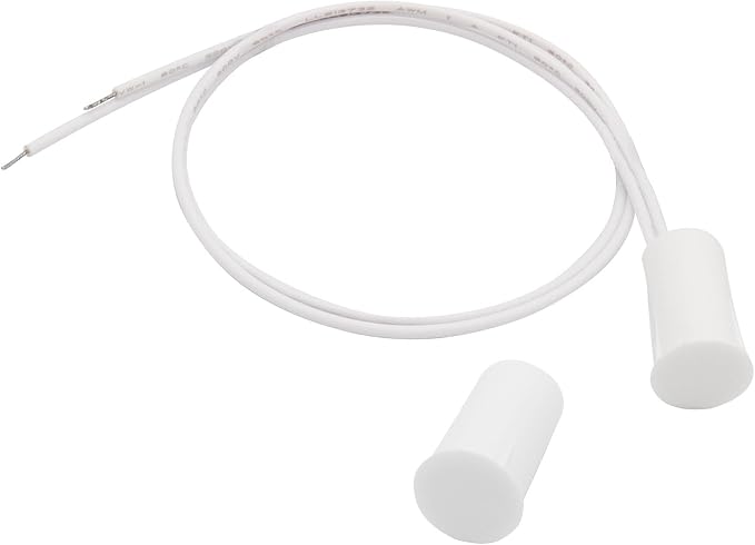 2PCS Recessed Wired Security Window Door Contact Sensor, Normally Closed NC - Image 5