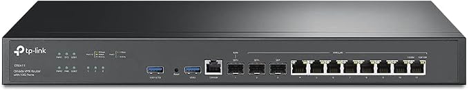 TP-Link ER8411 Enterprise Wired 10G VPN Router by TP-Link