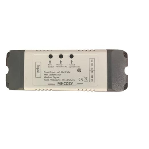 2 Channel 5V 85-250V ZigBee Smart Relay Switch, Adjustable Selflock and by MHCOZY