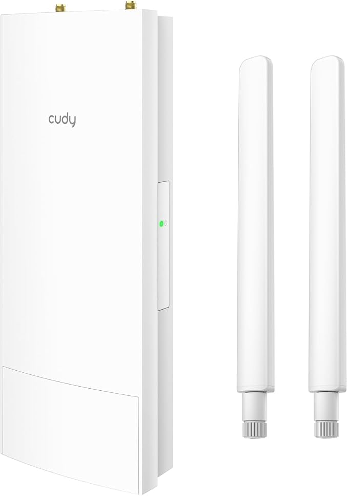 Cudy Outdoor AX3000 HighPowerWiFi6 Access Point, IP65 Weather Proof, External by Amazon+Renewed