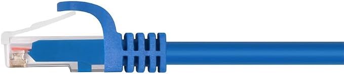 Monoprice Cat5e 10ft Blue Patch Cable UTP 24AWG 350MHz Pure Bare Copper - Image 2