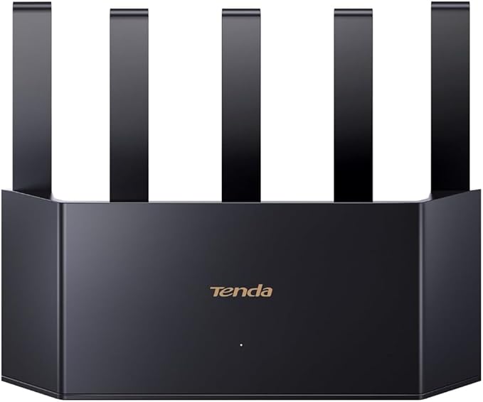 Tenda BE5100 Dual Band WiFi 7 Router – 1x2.5G + 3x1G Ports, Easy Setup by Tenda