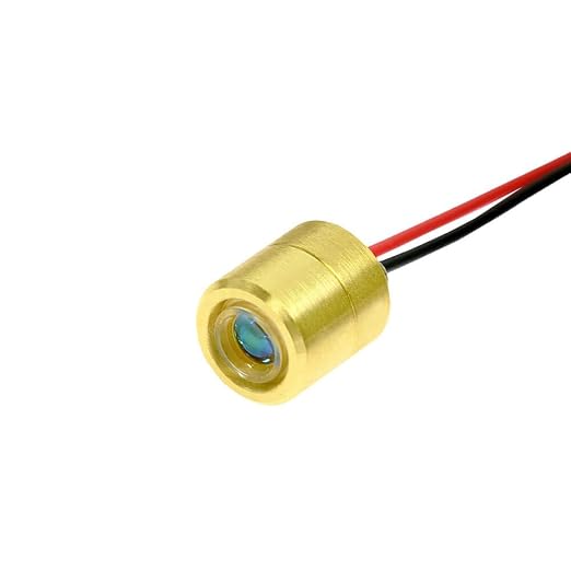 Mini Dot Size Red Laser Module VLM-635-63 LPO-200, Class 1 Eye-Safe, laser dot by Quarton