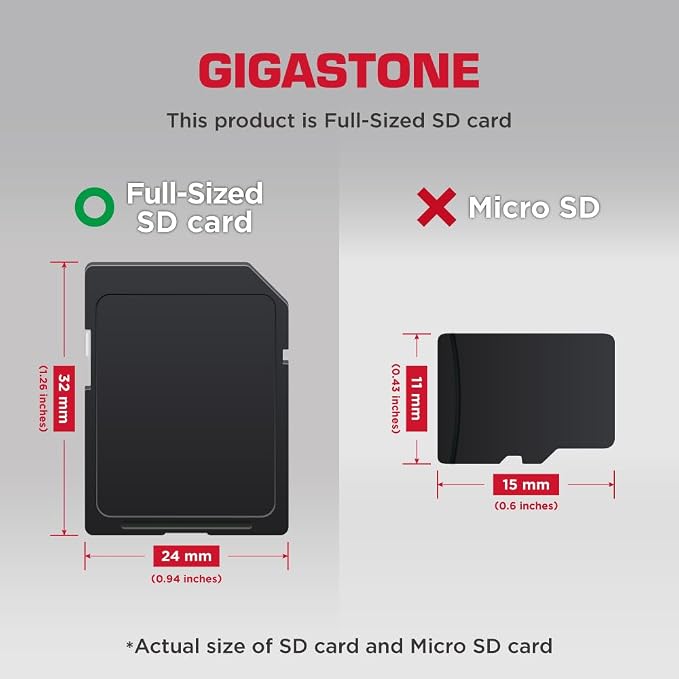 【5-Years Data Recovery】 GIGASTONE 64GB SD Card, 4K Camera Pro, UHS-I A1 V30 - Image 2
