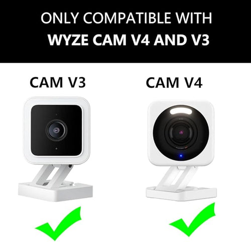 2 Pack Window Mount for Wyze Cam V4 and V3, Through Windows Glass Surfaces Use - Image 2