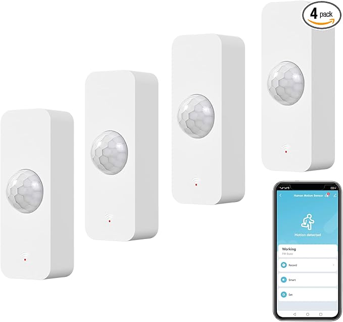 WiFi Motion Sensor, Smart Motion Detector by Zecamin