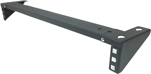 1U Steel Vertical Wall Mount Rack and Horizontal Under Desk PC Mount Bracket by JINGCHENGMEI