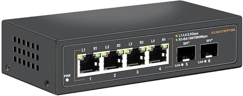 2.5G Unmanaged Ethernet Switch by Davuaz