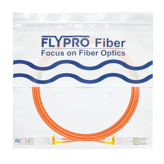 FLYPROFiber- 30M OM1 LC to LC Fiber Patch Cable, Length Options: 0.2m-100m - Image 7