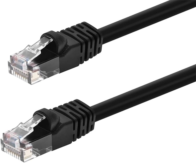 Monoprice 14FT 24AWG Cat5e 350MHz UTP Ethernet Bare Copper Network Cable by Monoprice