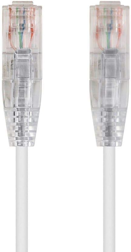 Monoprice Cat6 14ft White Component Level Patch Cable UTP 28AWG 550MHz Pure by Monoprice