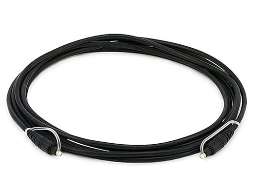 Monoprice 12ft Optical Toslink 5.0mm OD Audio Cable by Monoprice