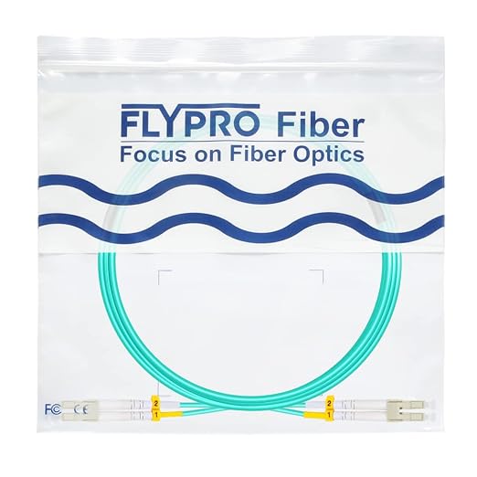 FLYPROFiber- LC to LC Fiber Patch Cable OM3 15M, Length Options: 0.2m-200m - Image 7