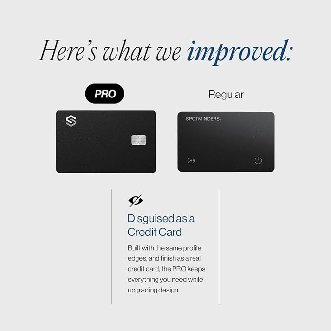 SPOTMINDERS Apple MFi Certified Credit Card Wallet Tracker PRO 4-Pack Works - Image 9