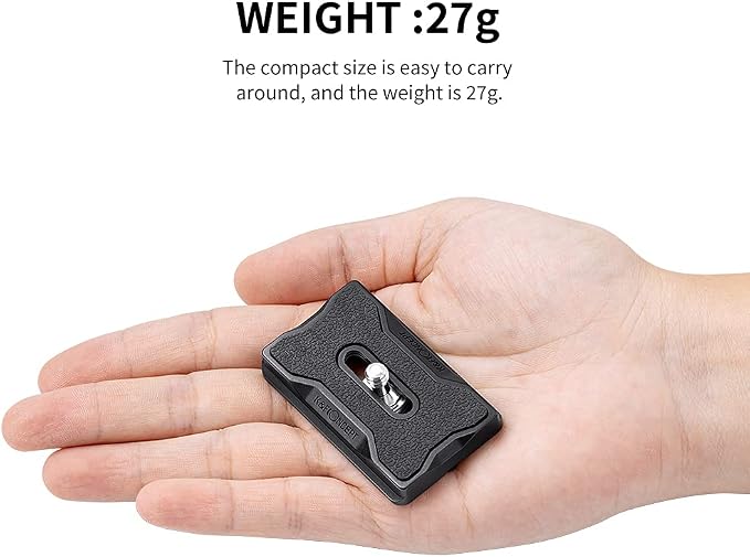 K&F CONCEPT K-28 Camera Tripod Quick Release Mounting Plate - Image 8