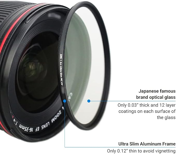 JJC Multi-Coated 52mm UV Filter - Image 3