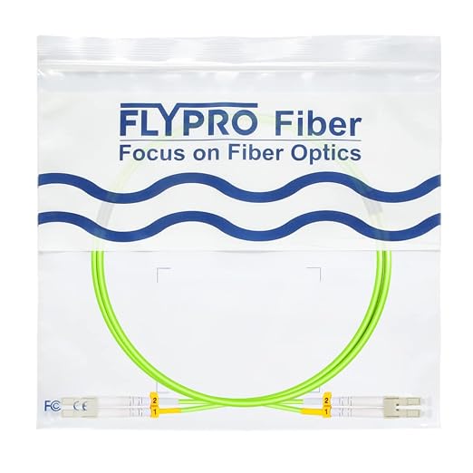 FLYPROFiber- 1M/3ft OM5 LC to LC Fiber Patch Cable, Length Options: 0.2m-20m - Image 7