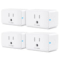 Govee Smart Plug 15A, WiFi Bluetooth Outlets 4 Pack Work by Govee