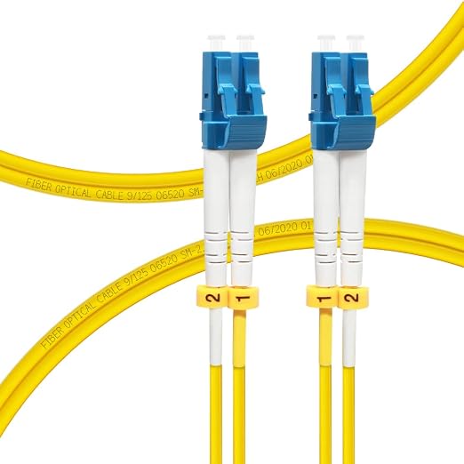 FLYPROFiber- 1M/3ft OS2 LC to LC Fiber Patch Cable | Length Options: 0.2m-300m by FLYPROFiber
