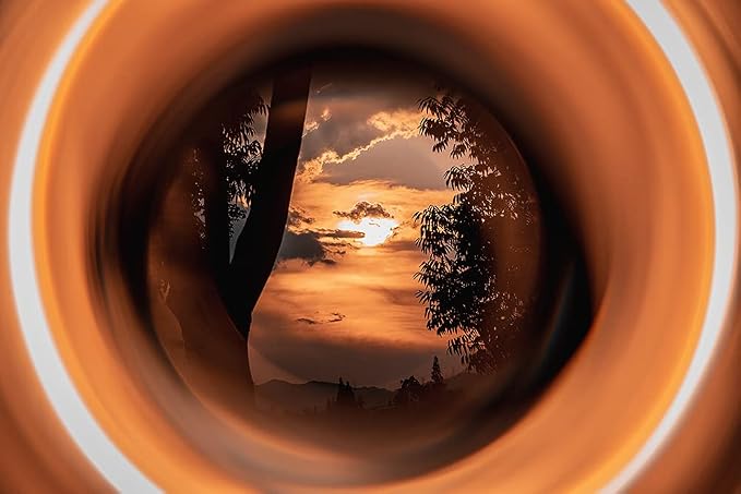 Vortex Effect Filter 77mm anamorphic Lens Distortion Effect, Lens Effect Filter - Image 5