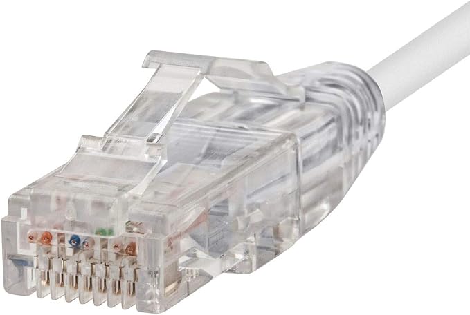 Monoprice Cat6 7ft Yellow Component Level Patch Cable UTP 28AWG 550MHz Pure - Image 4