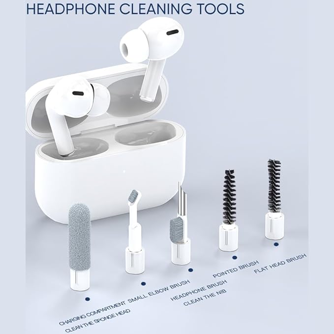 Multifunctional Electronic Cleaning Kit, Keyboard Brush, Screen Spray Wiper - Image 2