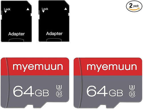 2 Pack 64 GB Micro Memory Card by Unknown