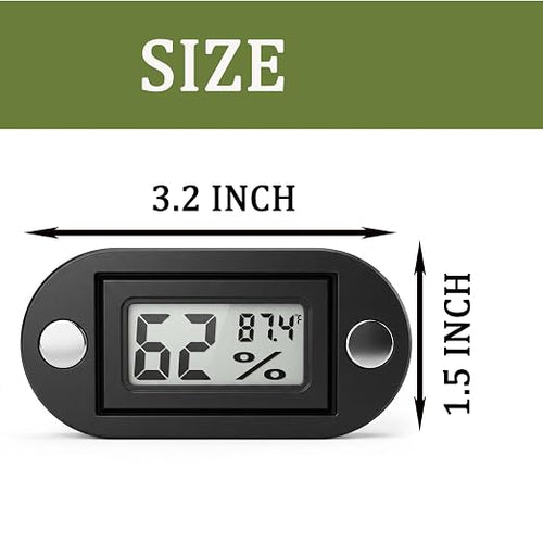2 PCS Magnetic Temperature and Humidity Monitor - Image 2