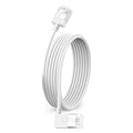 Flexible Cat 6 Ethernet Cable 90° Right Angled 1.6 Feet, Ultra Thin & Slim Rj45 by DUTEVOLNS