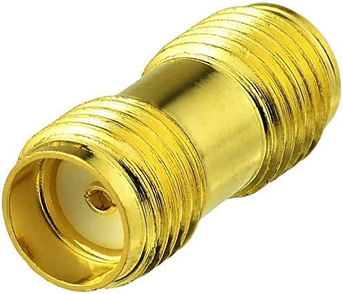 Superbat RF coaxial SMA Male to SMA Female Bulkhead RG174 3ft Cable + 3pcs RF - Image 3