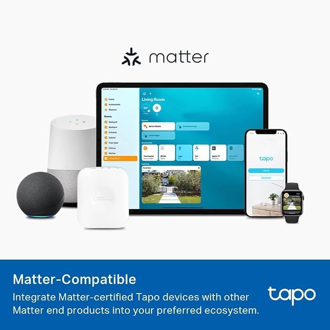 Tapo TP-Link Smart Light Bulbs, 1100 Lumens High Brightness, Matter-Certified - Image 3
