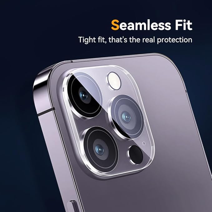 Camera Lens Protector for iPhone 16 pro 6.3 / iPhone 16 pro max 6.9, 9H - Image 6