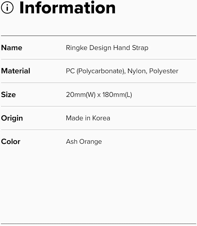 Ringke Hand Strap for Phone Case, USB Flash Drive, and ID Badge - Image 9