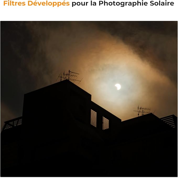 K&F CONCEPT 49mm ND1000000 ND Lens Filter Solar Eclipse Neutral Density Lens - Image 4