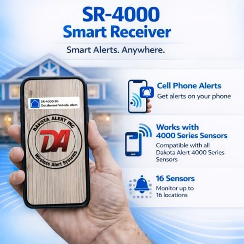 Dakota Alert SR-4000 Smart Receiver – Wi-Fi Wireless Alarm Receiver - Image 3