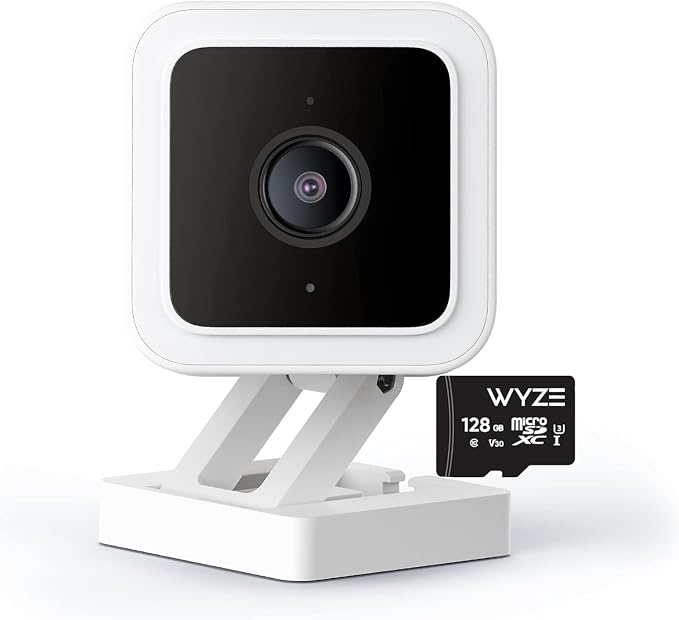 Cam V3 Smart Home Security Camera, Indoor/Outdoor Use, IP65-Rated 1080p Plug-in by WyzeLifestyle