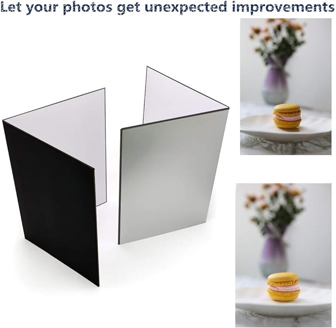 Light Reflector 3 in 1 Photography Reflector Cardboard, A4 Size Folding Light - Image 4
