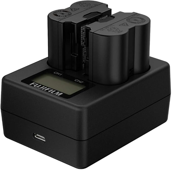 Fujifilm Twin Battery Charger for NP-W235 Battery - Image 5