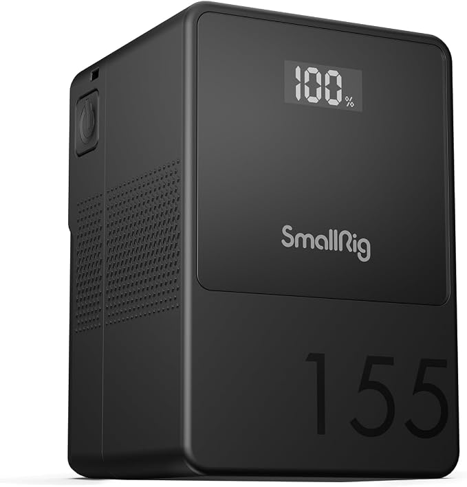 SMALLRIG V Mount Battery VB155, 155Wh / 10500mAh V Mount Battery by SmallRig