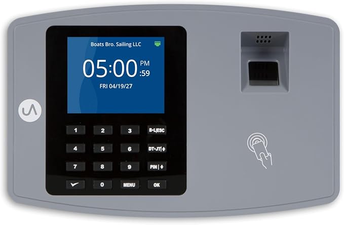 uAttend JL2500 Biometric Fingerprint Time Clock System by uAttend