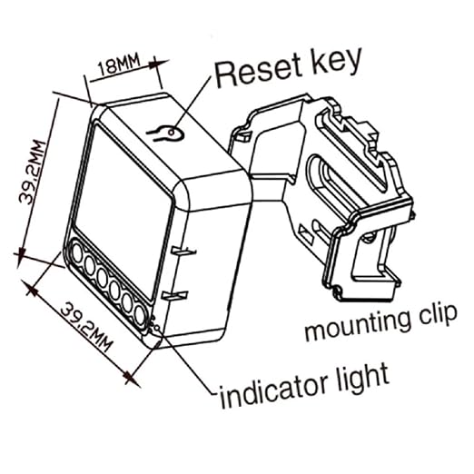 1CH Dry Contact Passive Output Wi-Fi Switch Module, Input DC 24-32V, Tuya app - Image 5