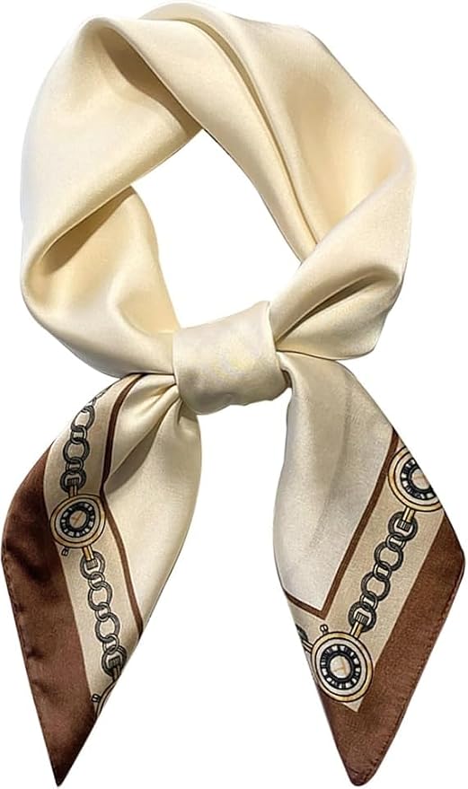 Silky Scarf for Women Lightweight Satin Bandanas Neck Hair Wrap For Sleeping by OnllhNiceScarfForWomen